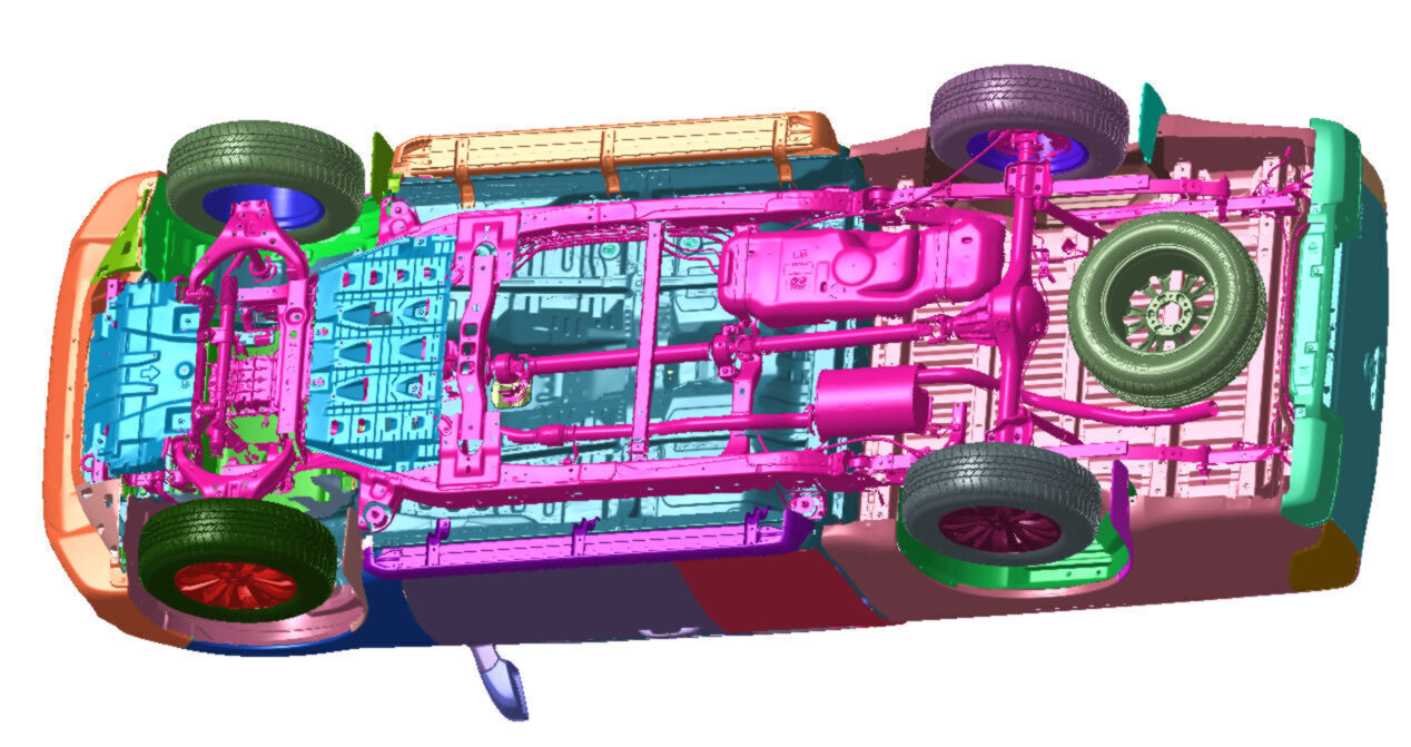 Mazda BT50 FSC 2021 Vehicle 3d scan data 3D model 3D model_4