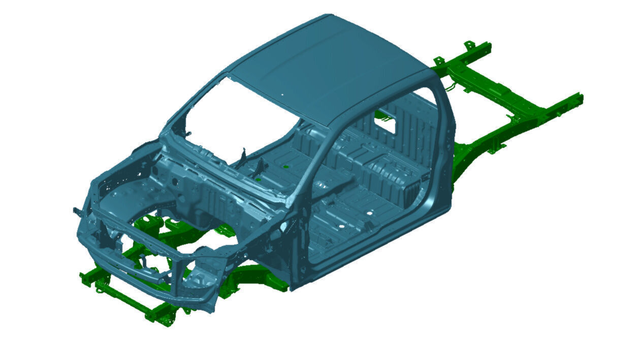 Mazda BT50 FSC 2021 Vehicle 3d scan data 3D model 3D model_5