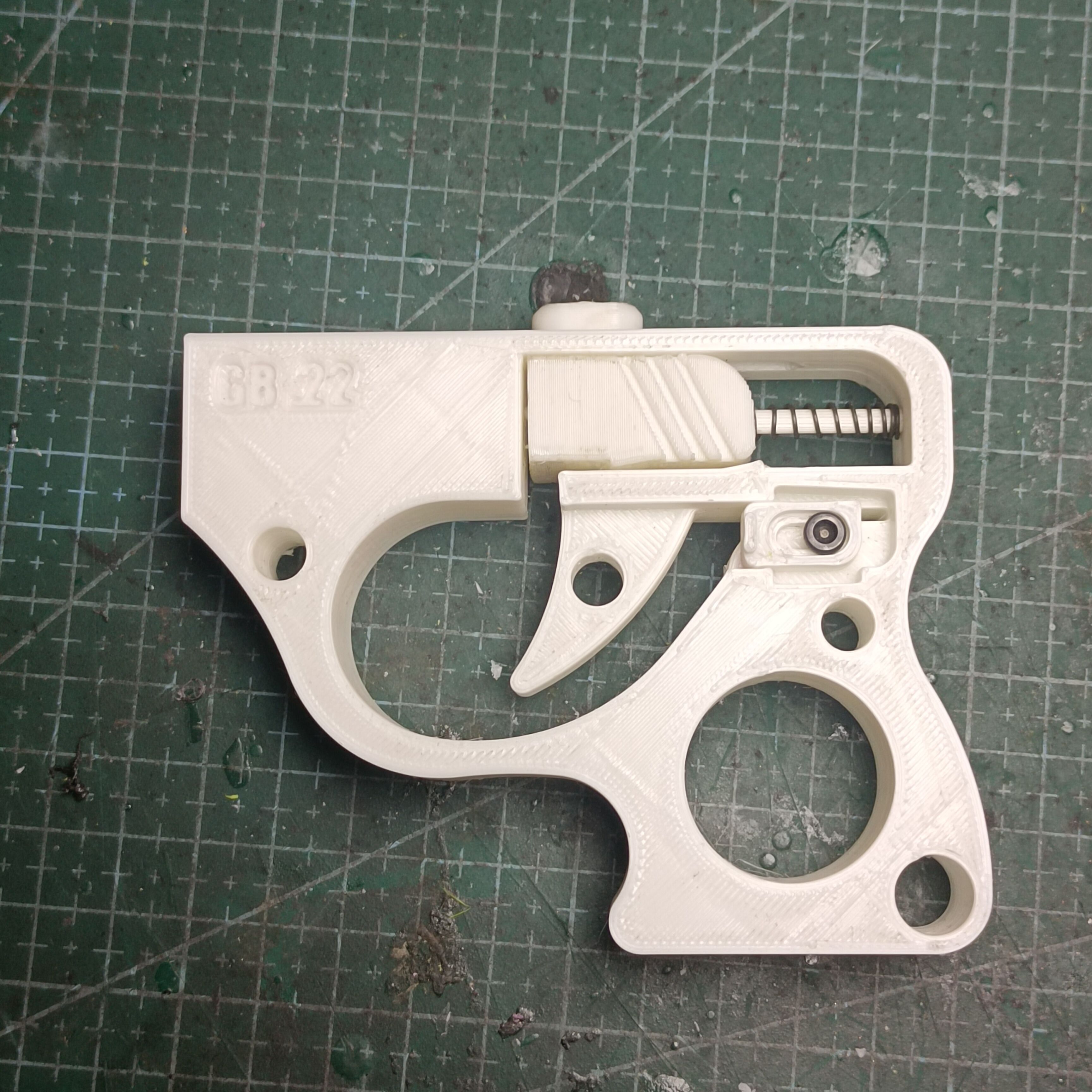 Xhobby GB-22 Mini Toy Gun 3D print model_2