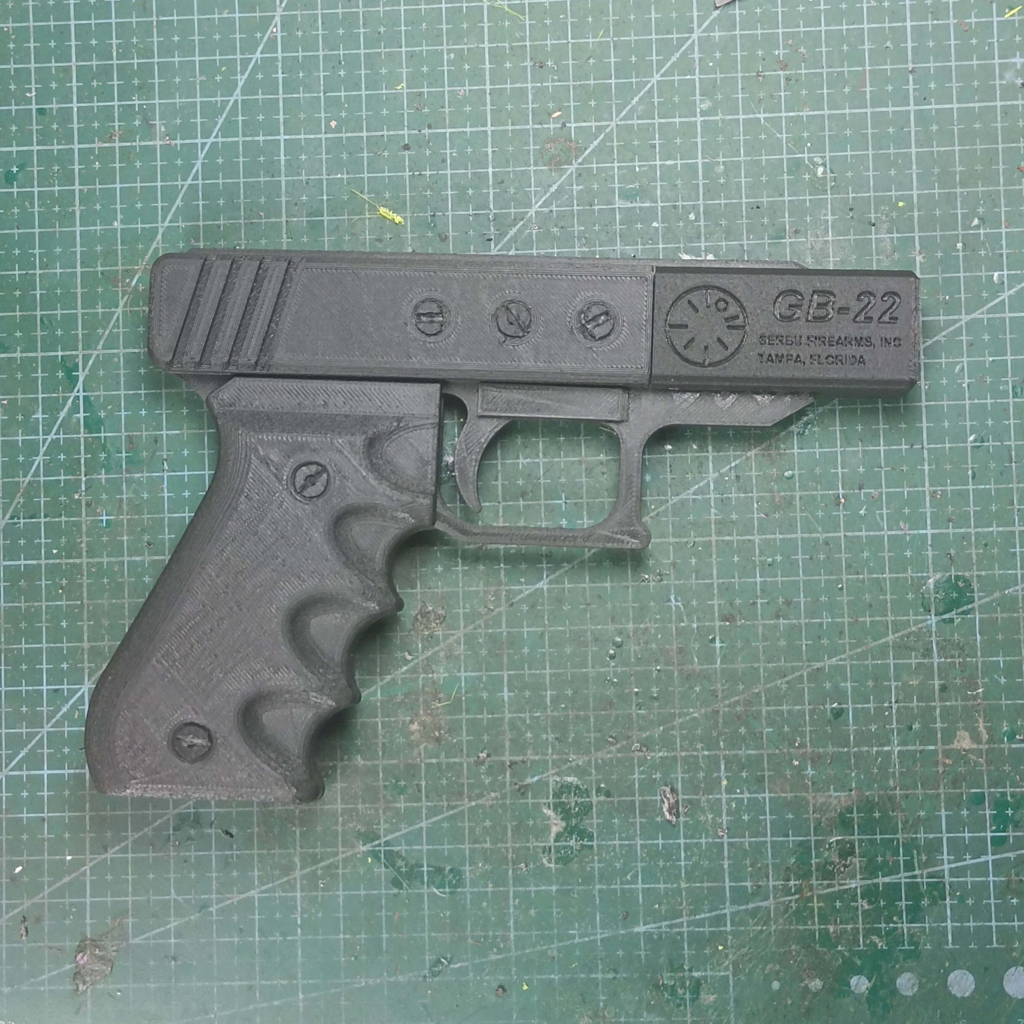 Xhobby GB-22 SERBU Toy Gun 3D print model_1