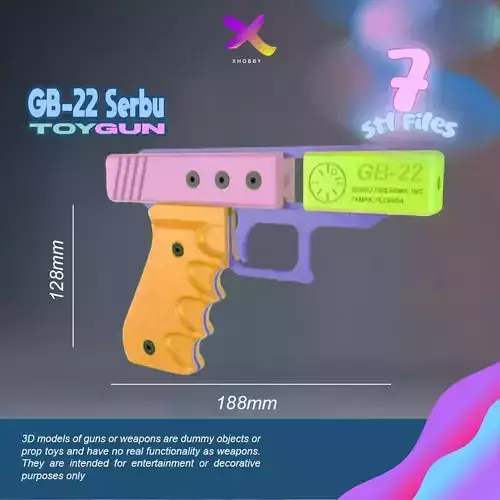 Xhobby GB-22 SERBU Toy Gun
