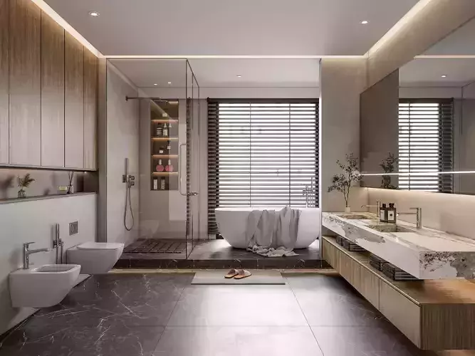 Bathroom 38 3D model