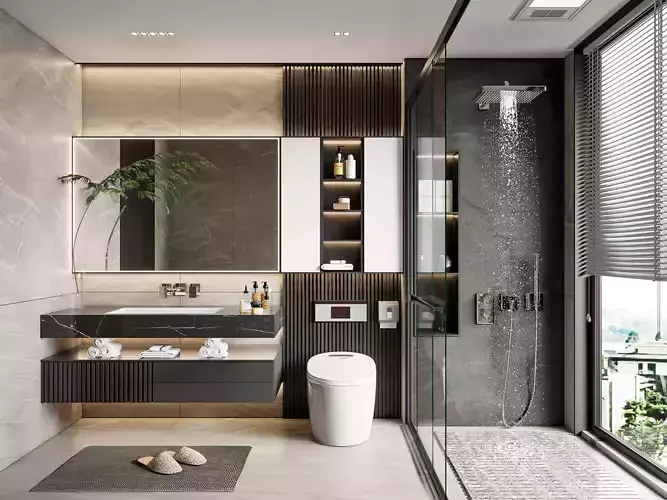 Bathroom 40 3D model
