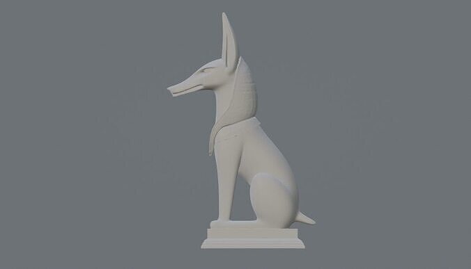 anubis 3D print model