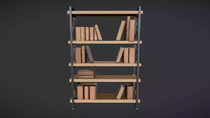 bookshelf with books