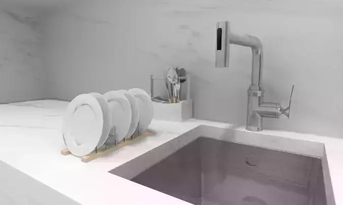  sink faucet silver version 