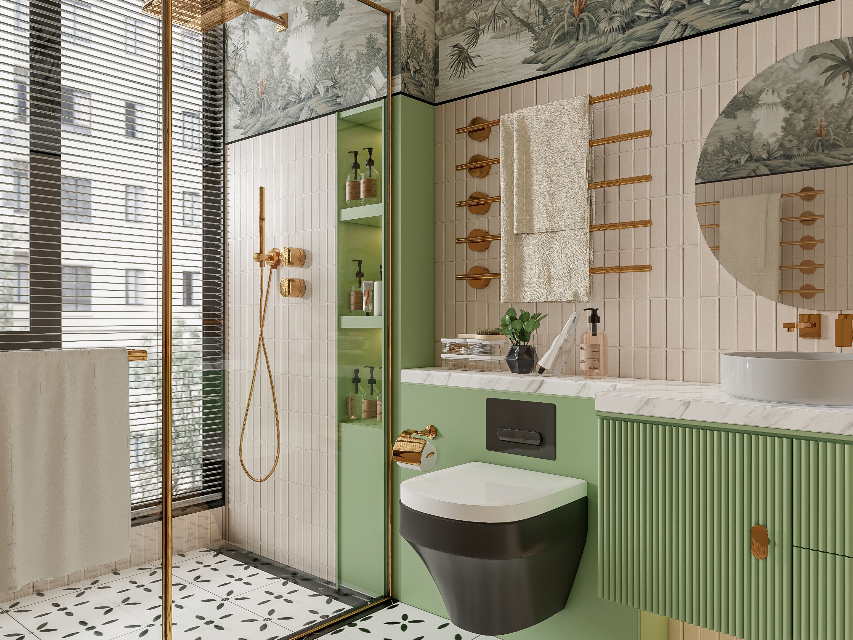 Bathroom 42 3D model_5