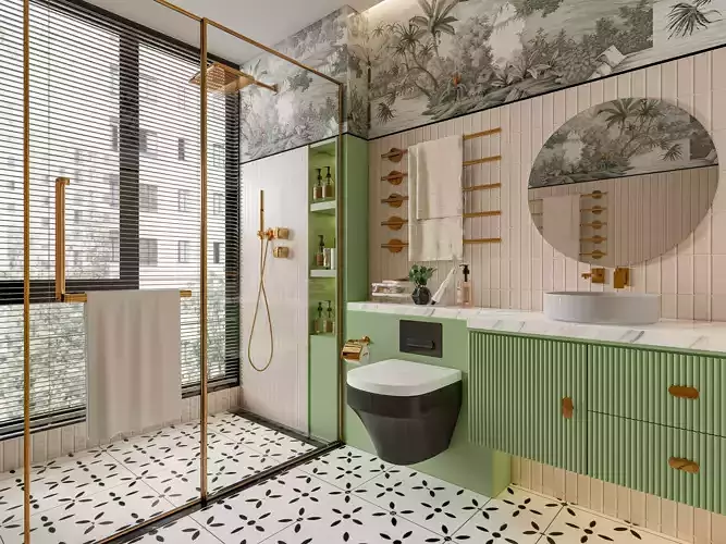 Bathroom 42 3D model