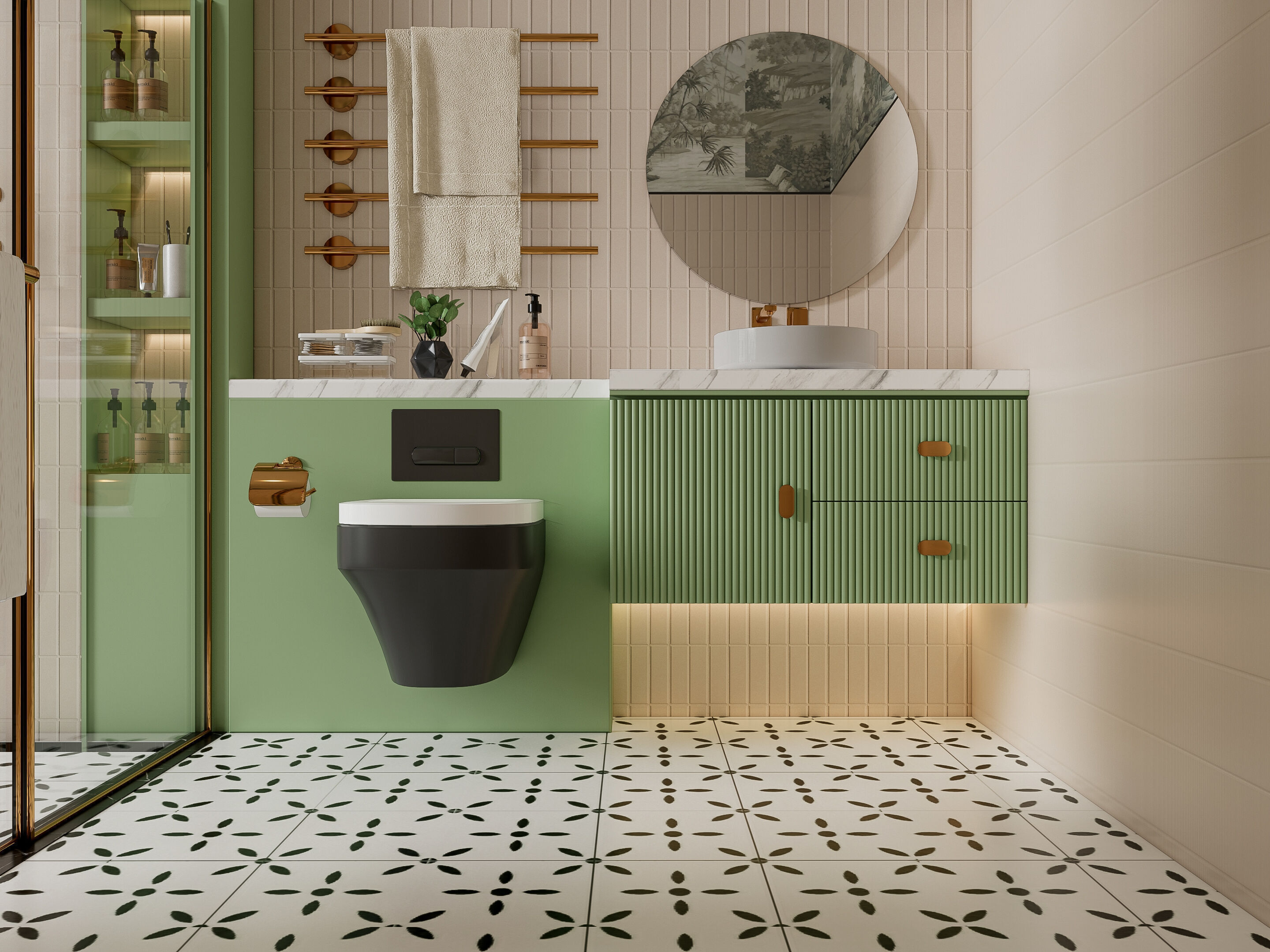 Bathroom 42 3D model_7