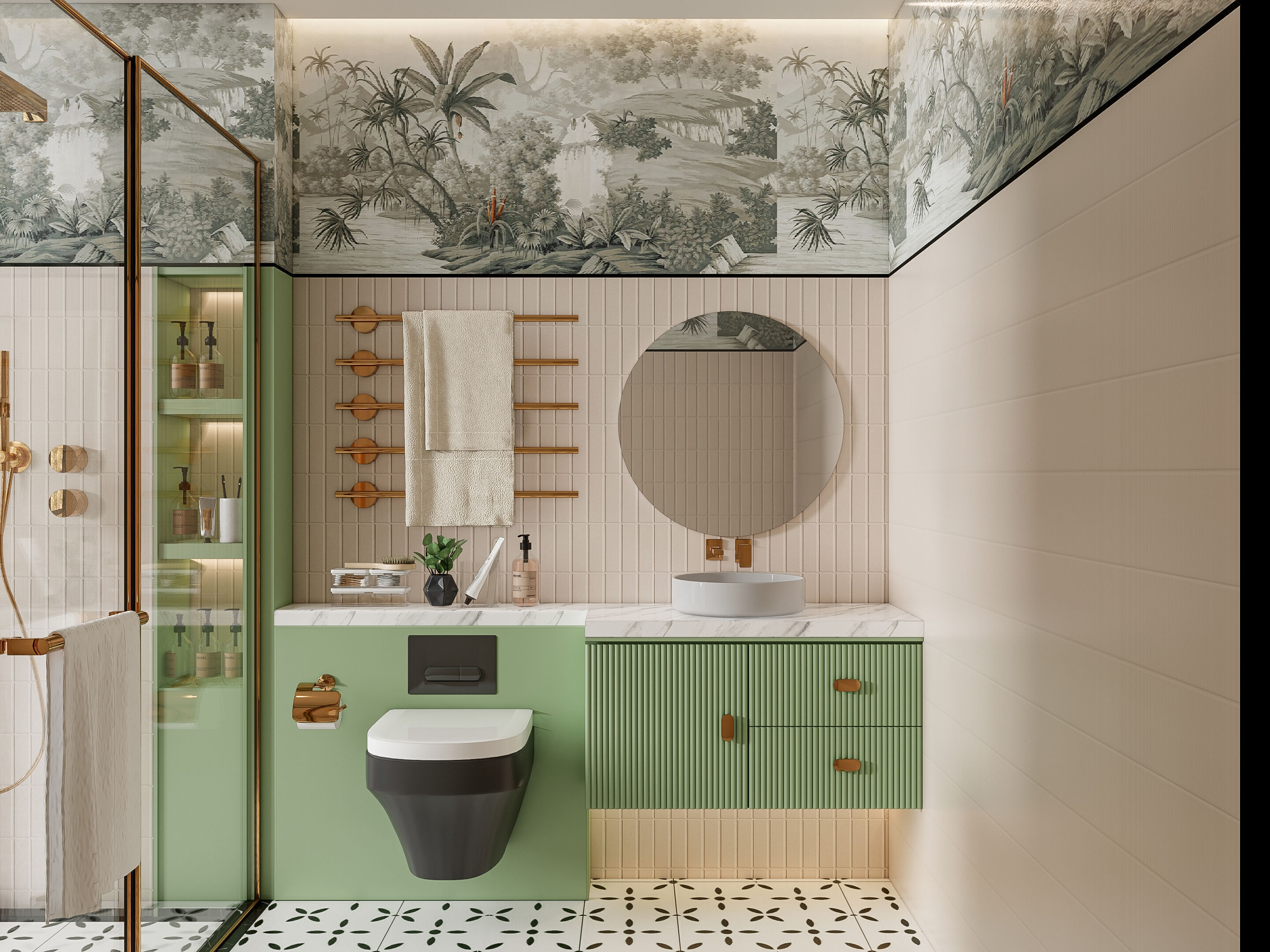 Bathroom 42 3D model_2