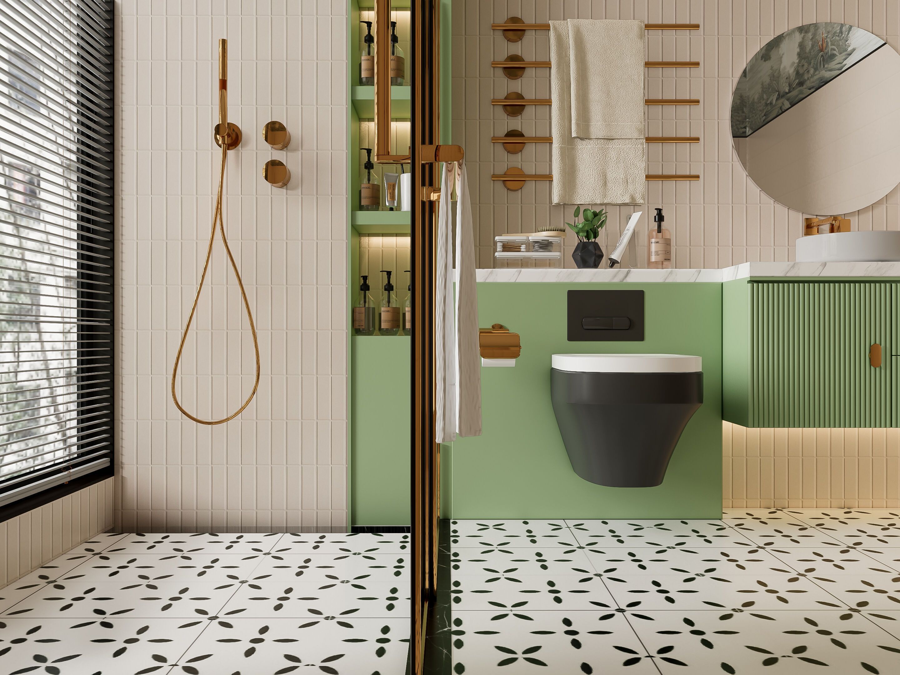 Bathroom 42 3D model_4