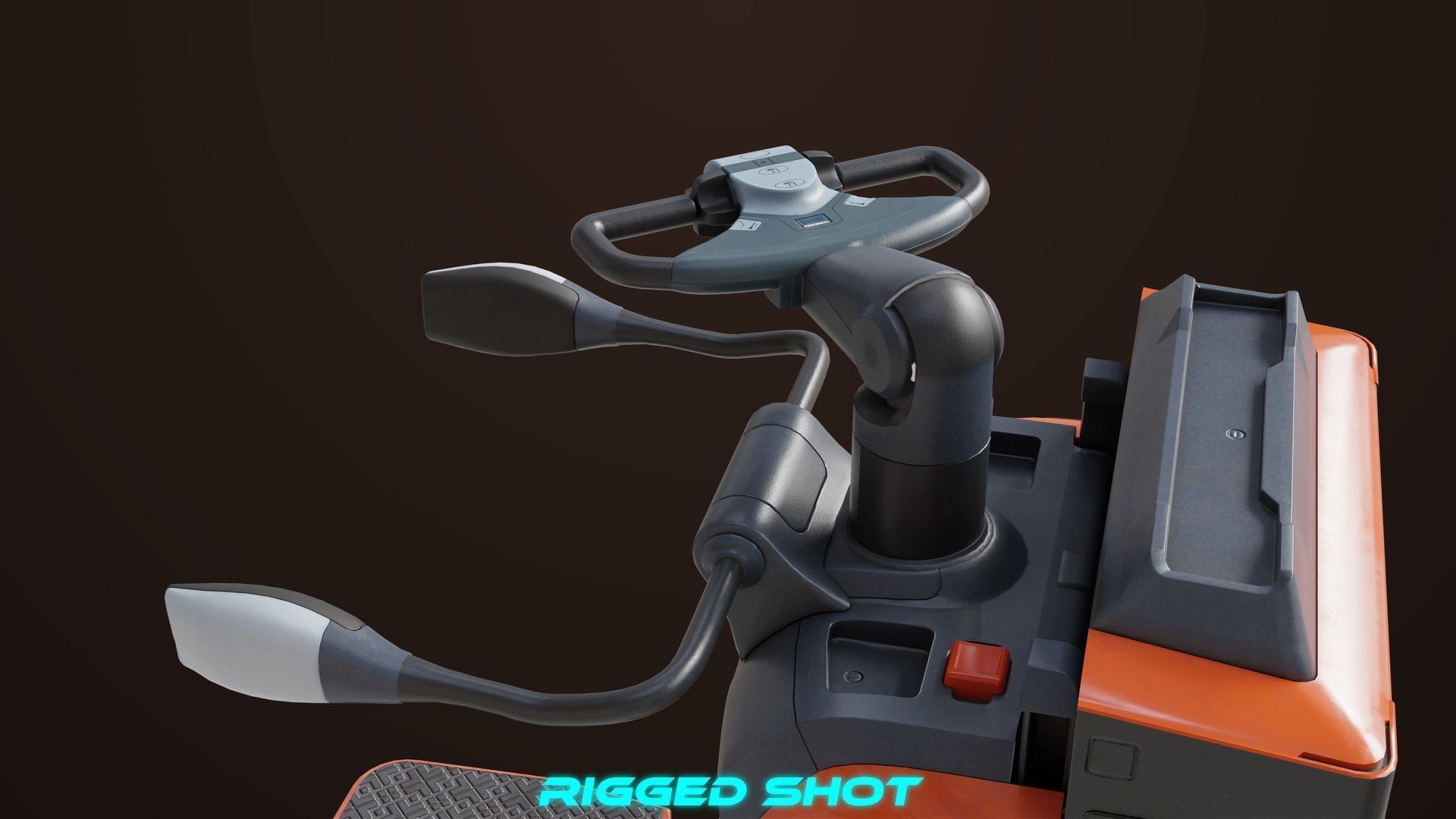 Cargo Pallets and Forklift Trucks Collection All PBR Textures _39