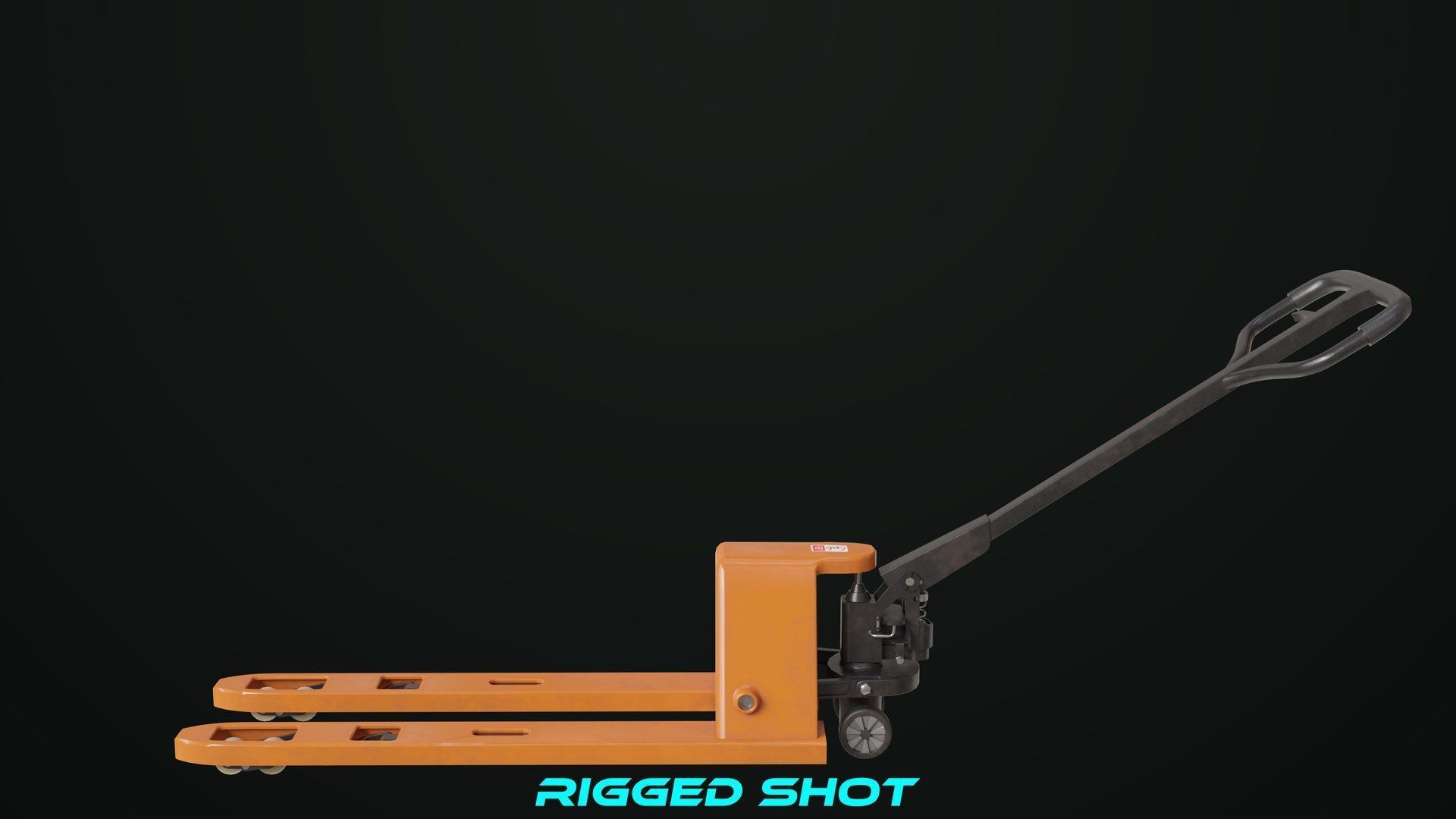 Cargo Pallets and Forklift Trucks Collection All PBR Textures _10