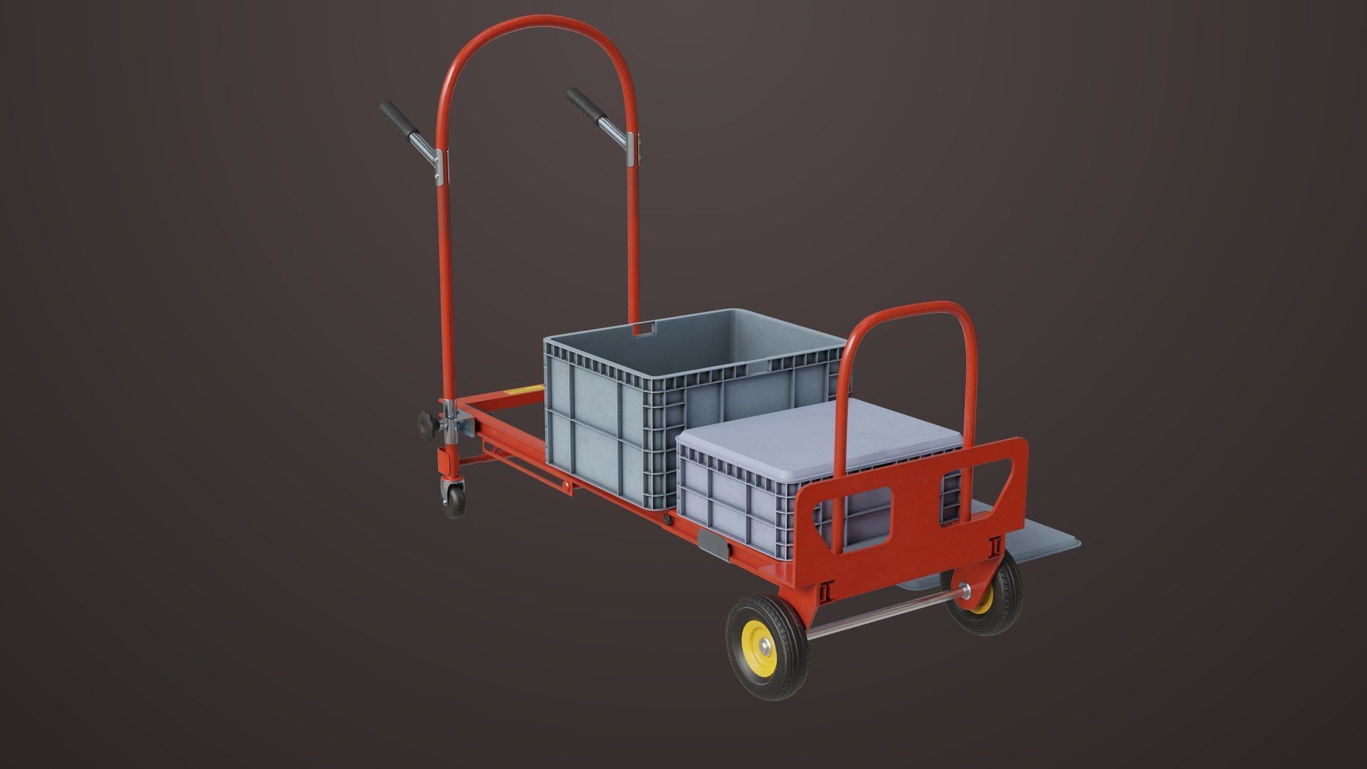 Cargo Pallets and Forklift Trucks Collection All PBR Textures _43