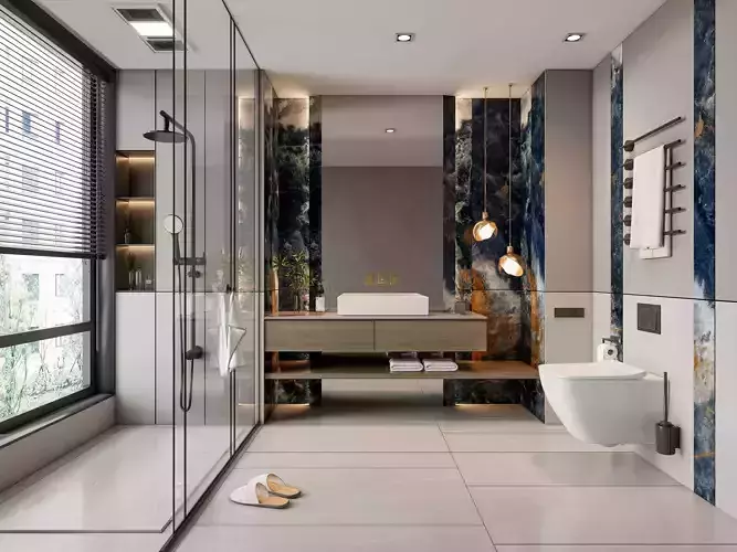Bathroom 43 3D model