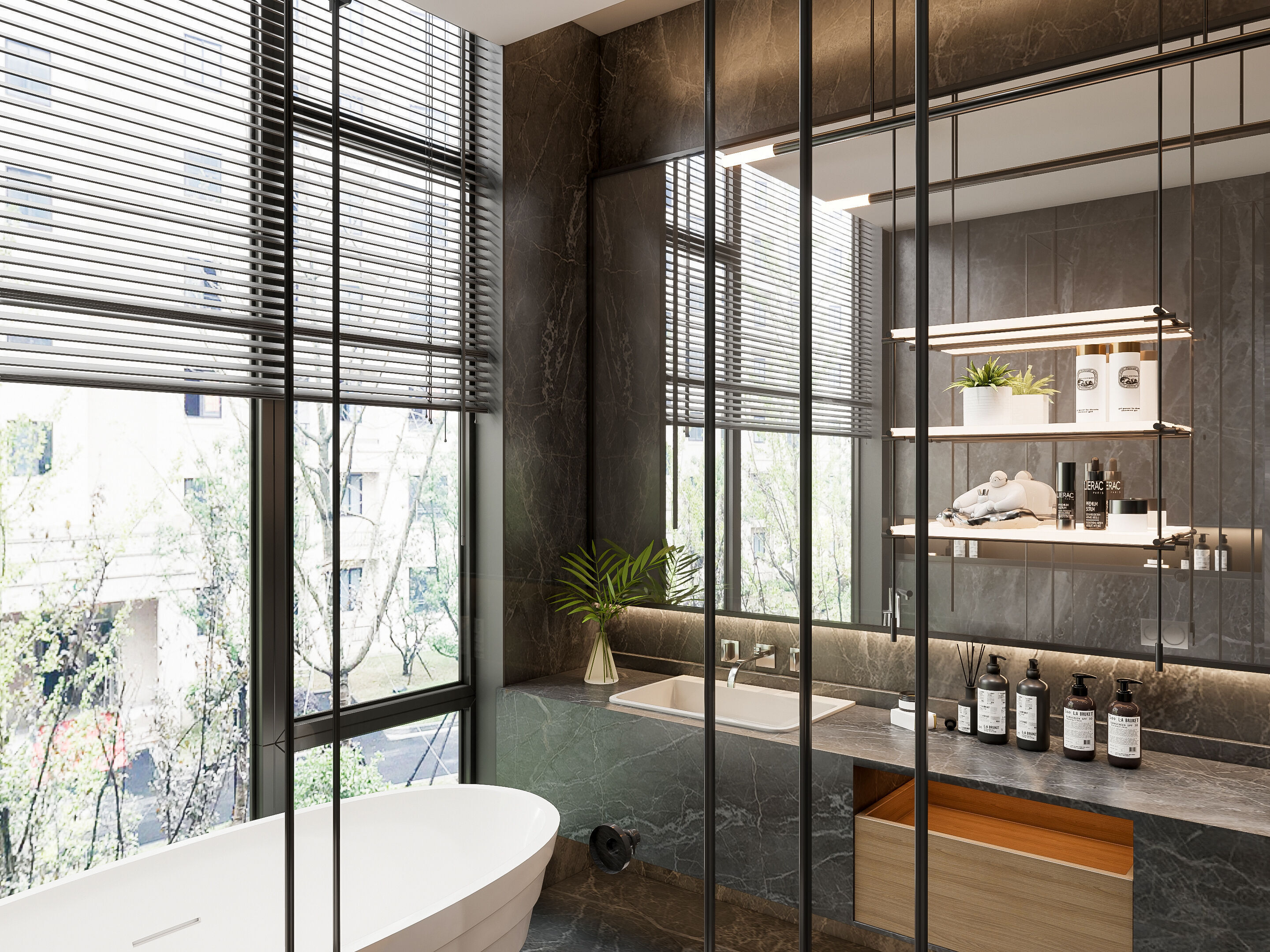 Bathroom 45 3D model_5