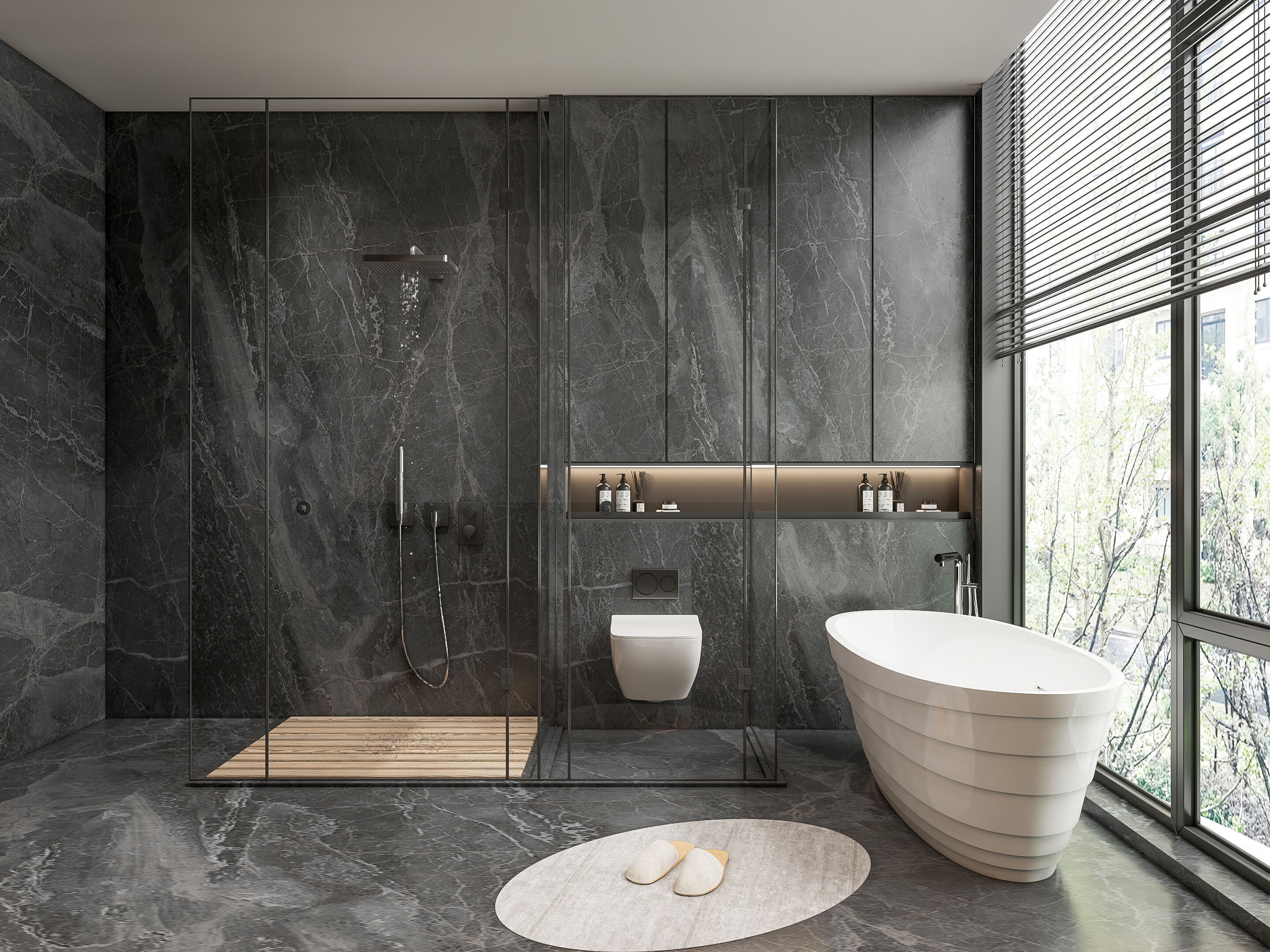 Bathroom 45 3D model_2