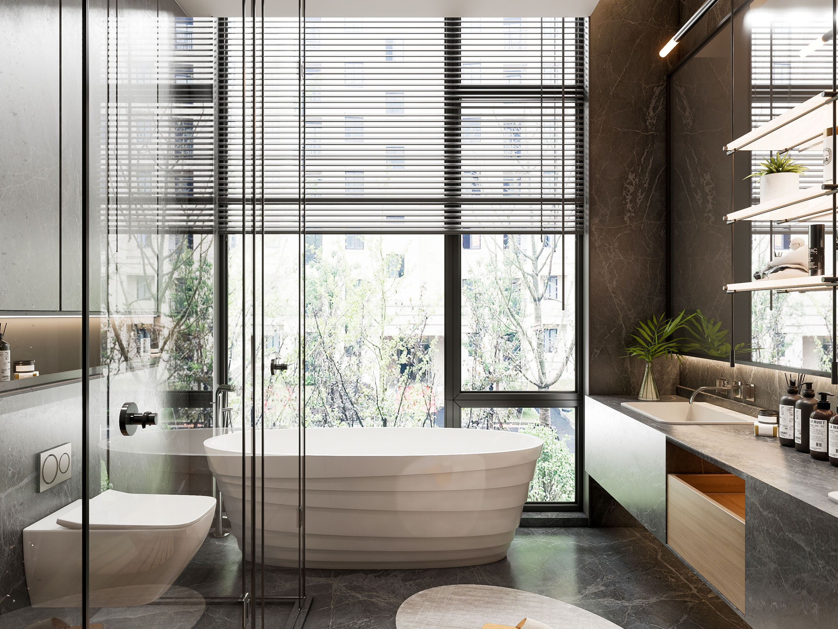 Bathroom 45 3D model_1