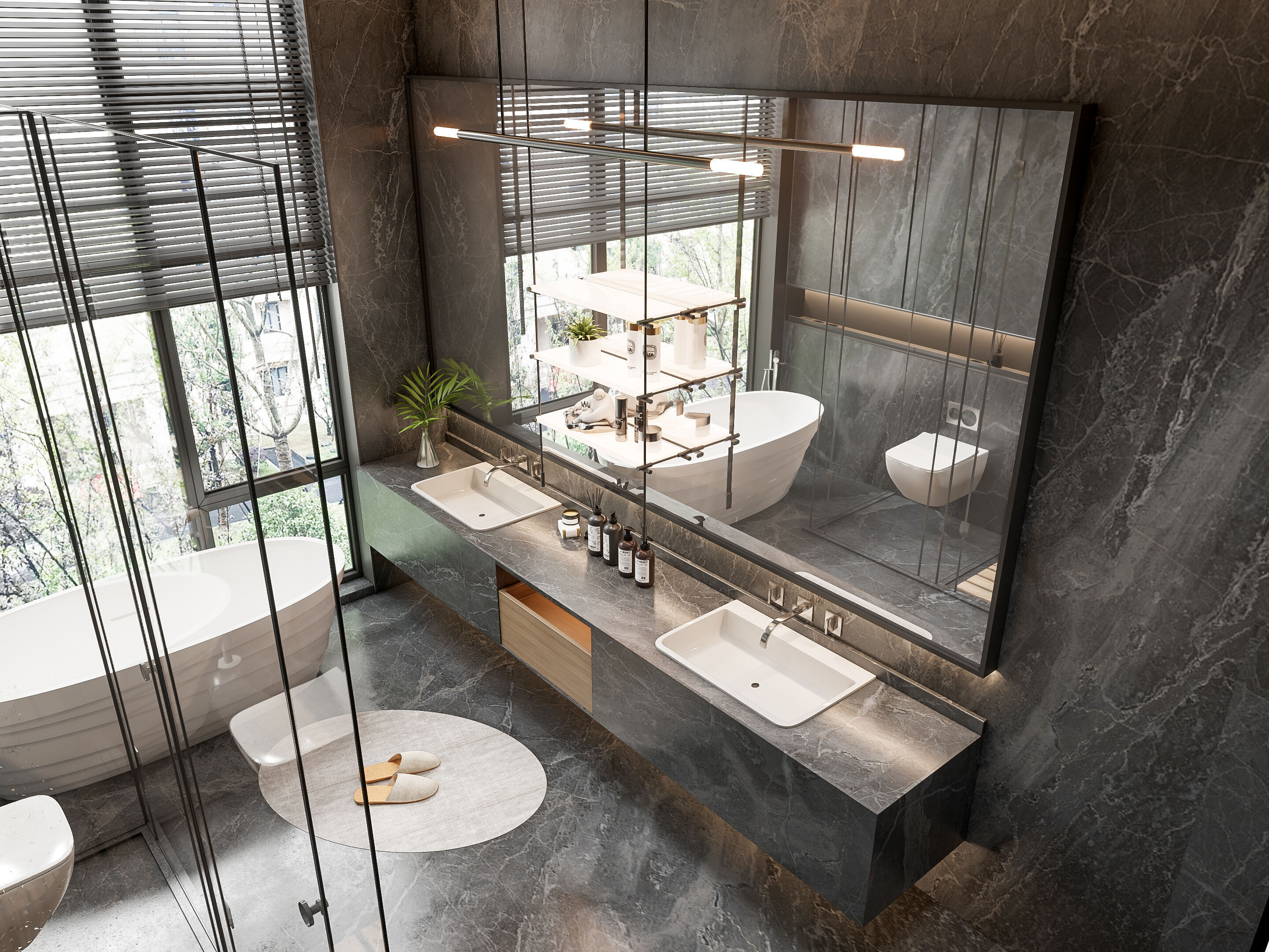 Bathroom 45 3D model_6