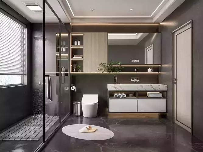 Bathroom 46 3D model