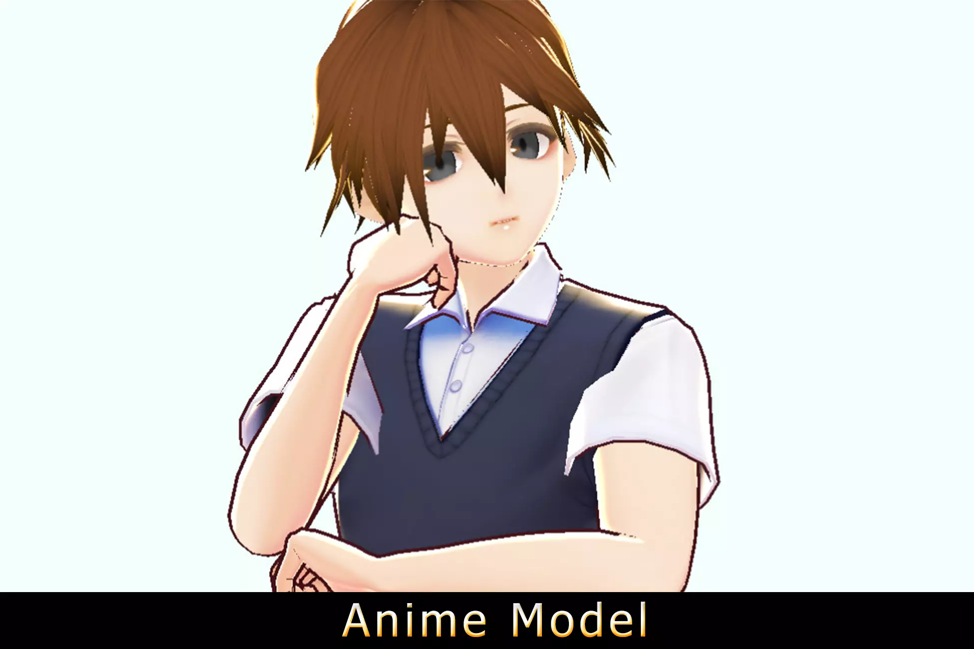 Anime Character - Souta Free 3D model