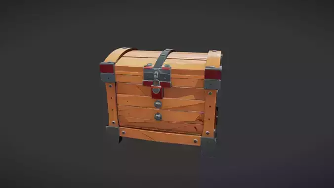 wooden treasure chest