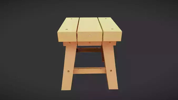 wooden stool
