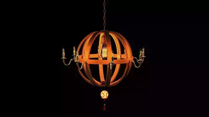 Chinese red palace lantern 