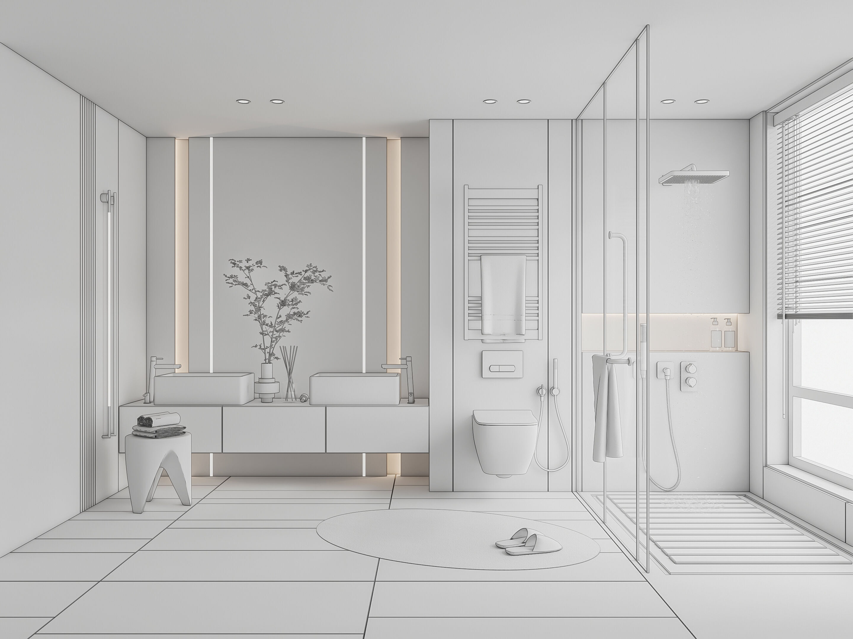 Bathroom 47 3D model_19