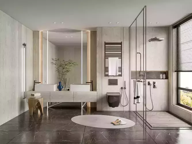 Bathroom 47 3D model