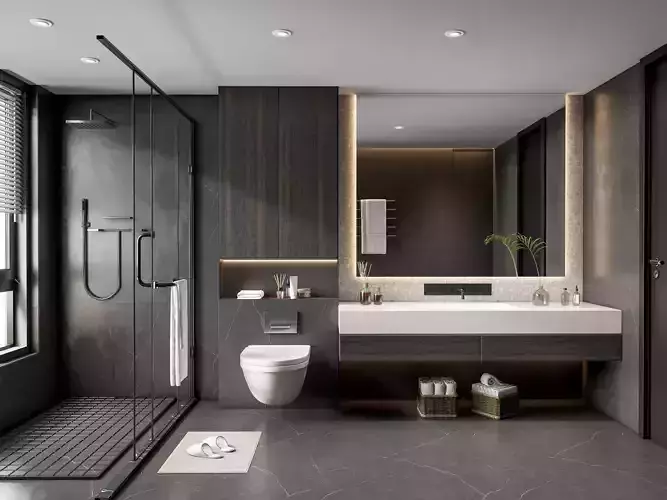 Bathroom 48 3D model