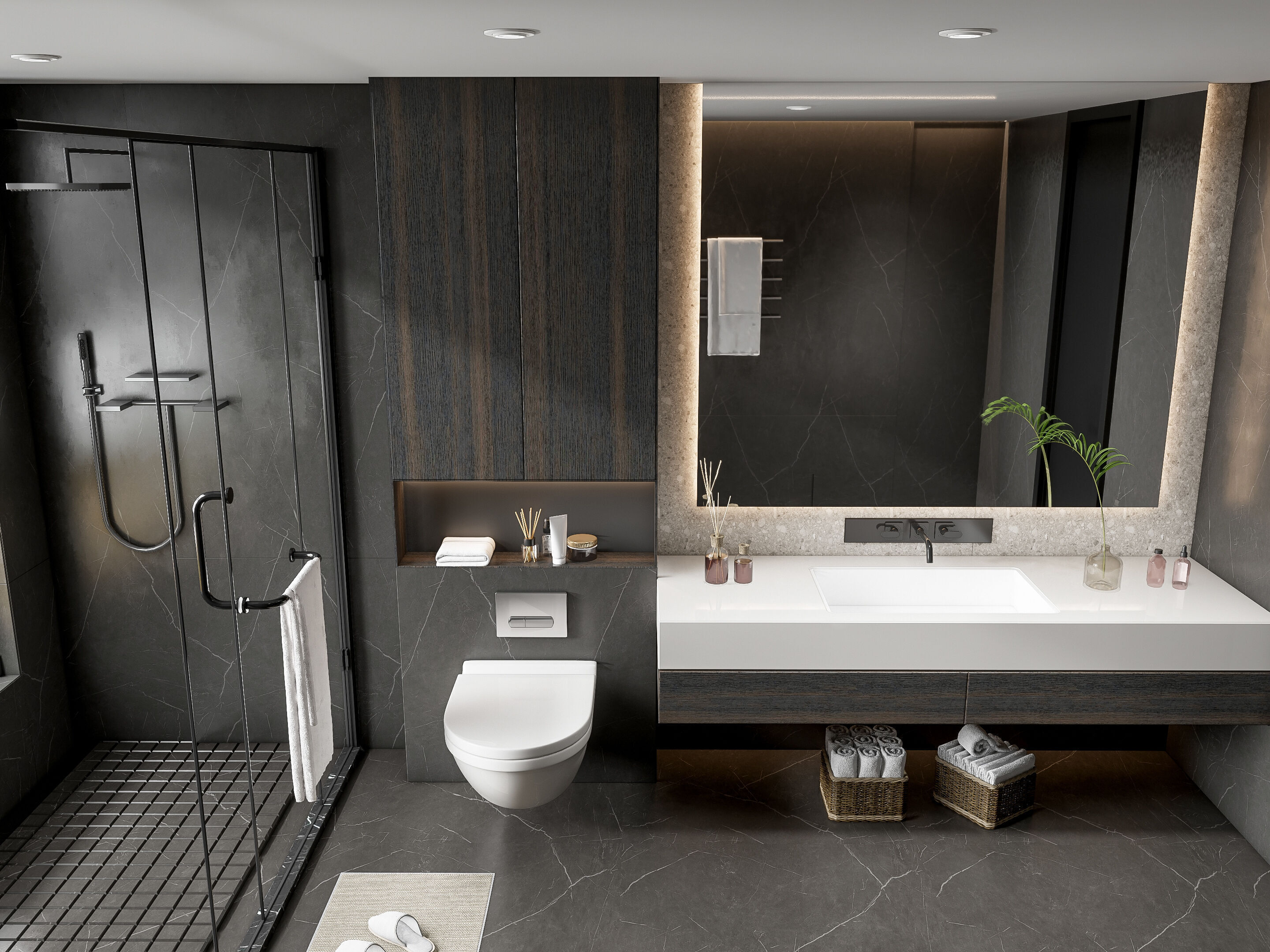 Bathroom 48 3D model_4