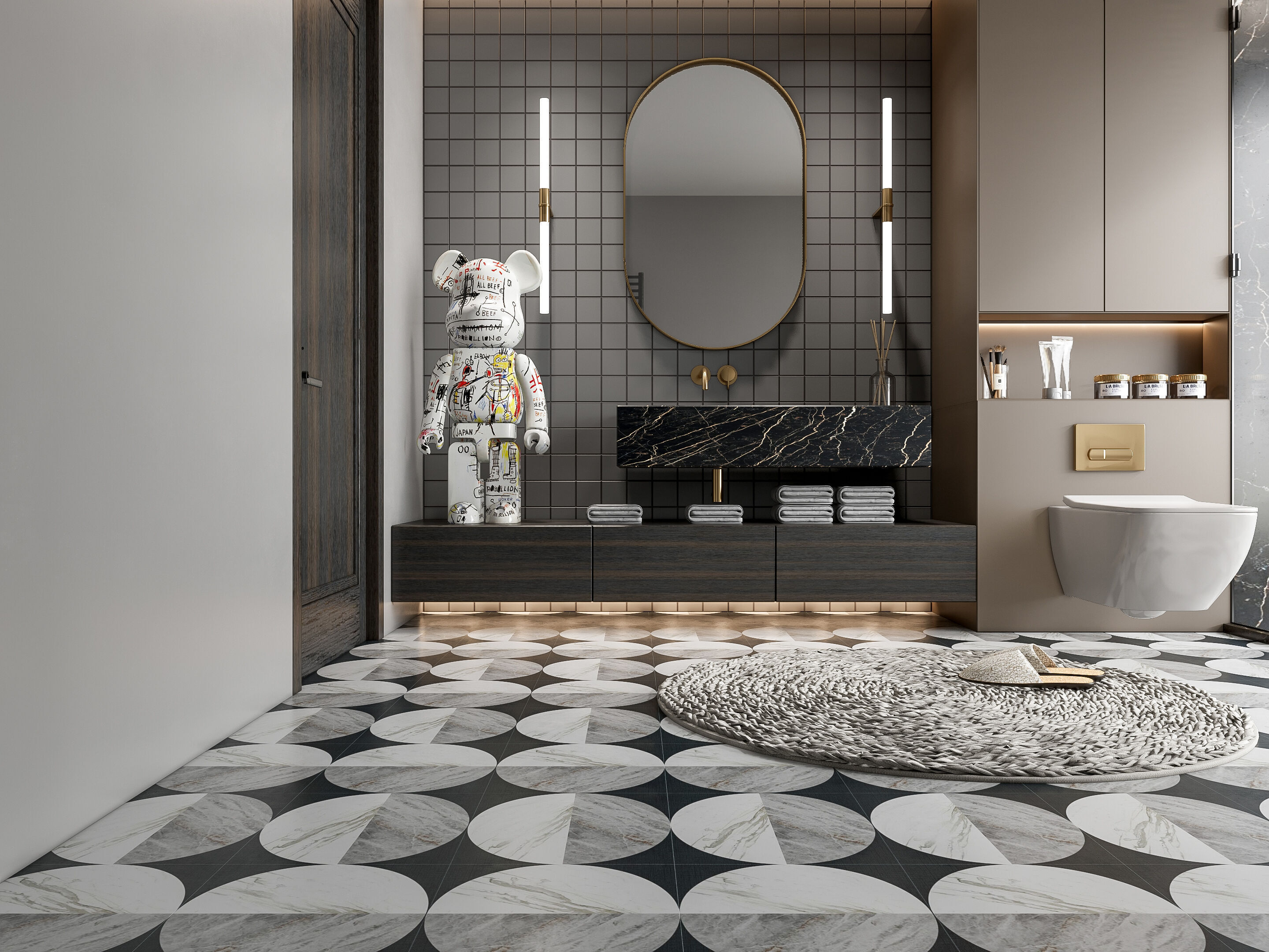 Bathroom 49 3D model_7