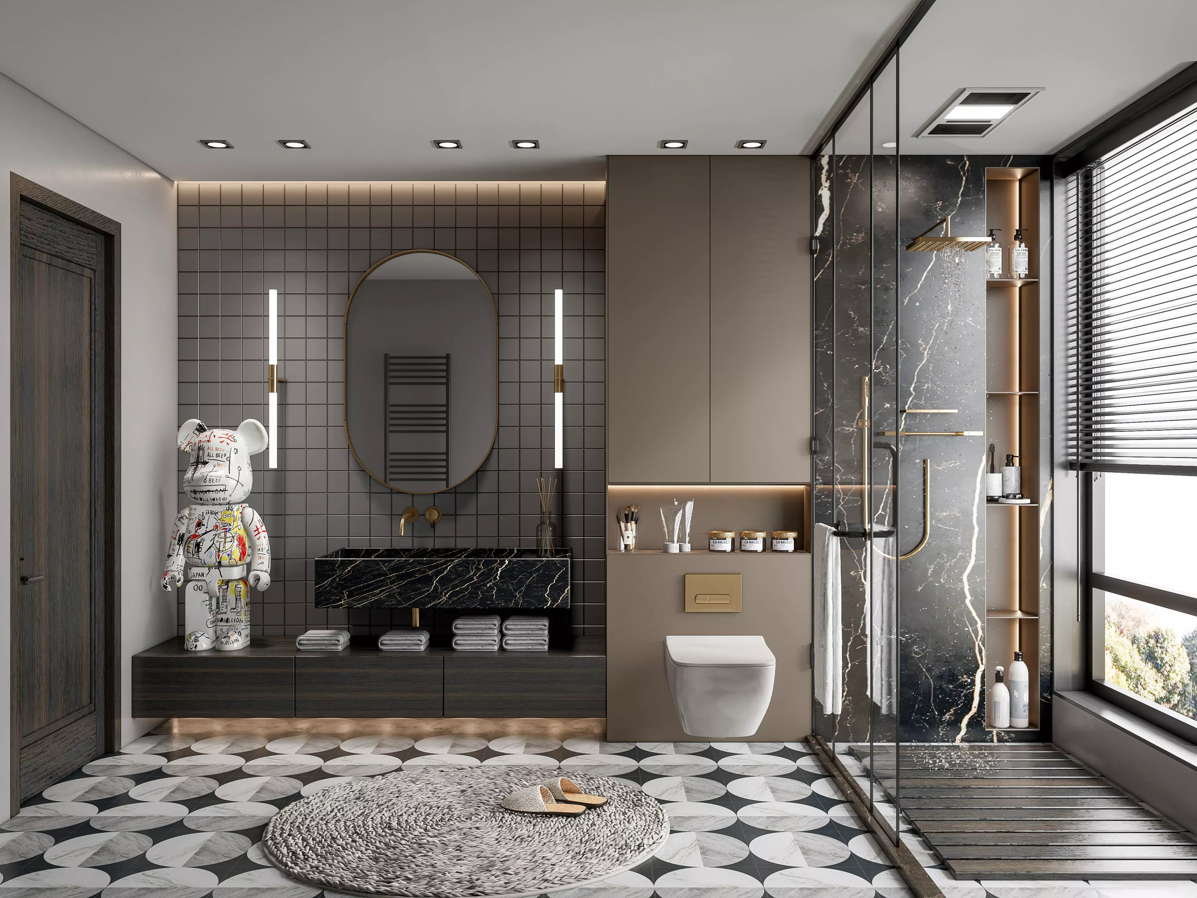 Bathroom 49 3D model_0