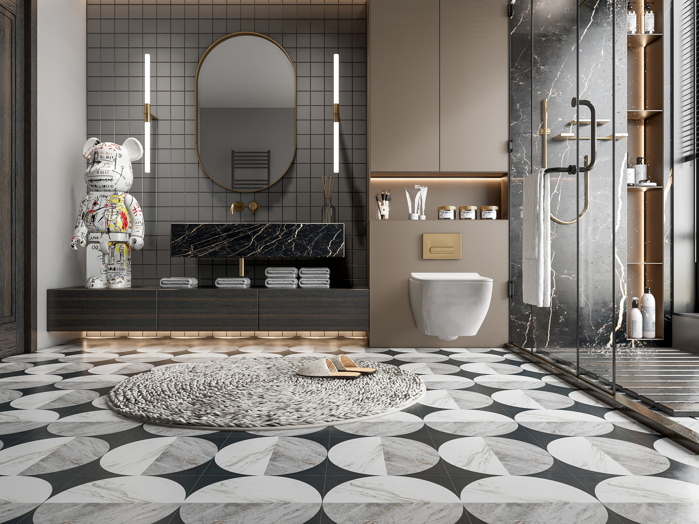 Bathroom 49 3D model_8