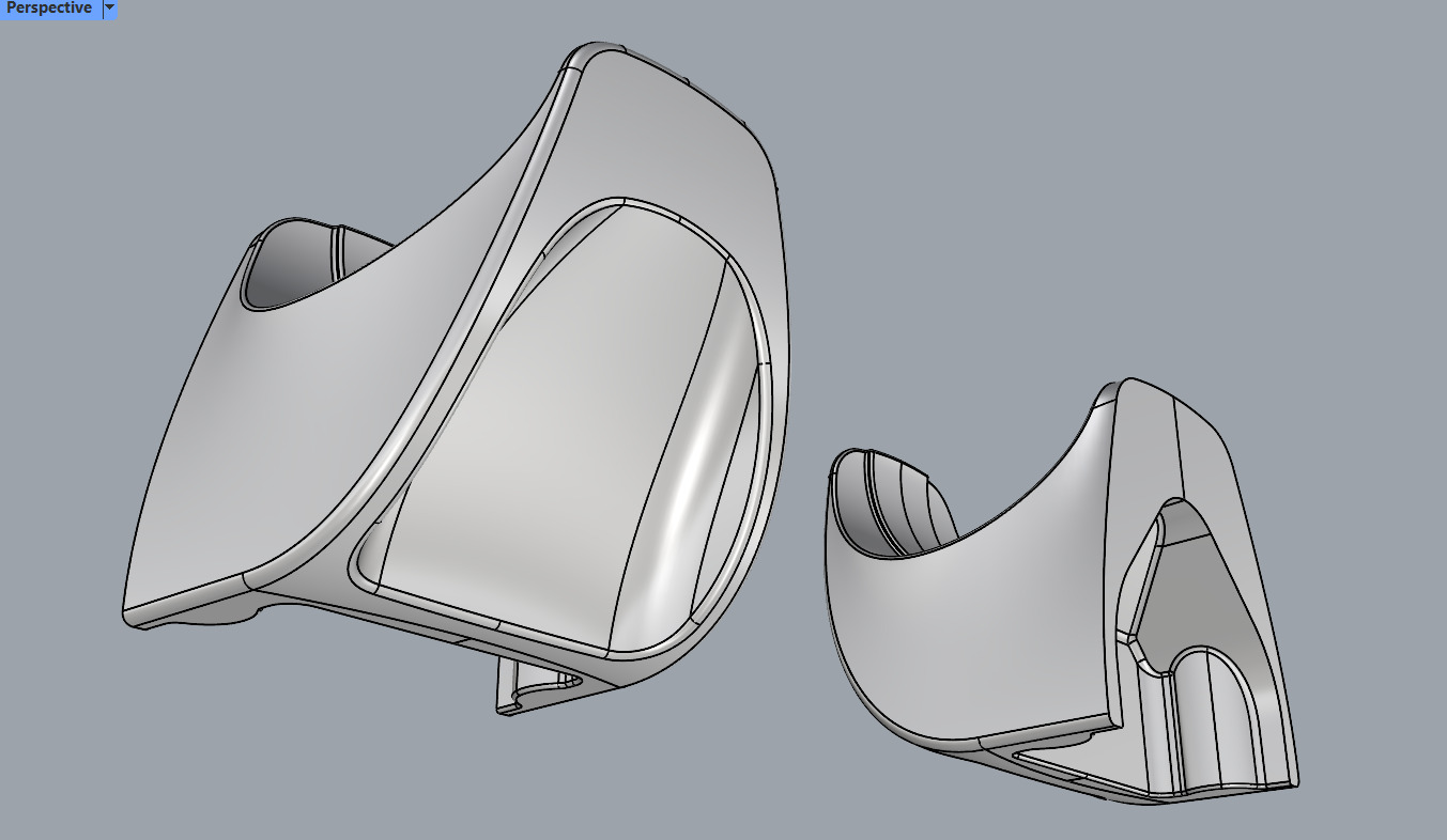 Hairdryer Holder 3D print model_5