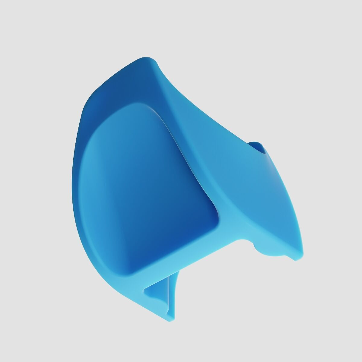 Hairdryer Holder 3D print model_2