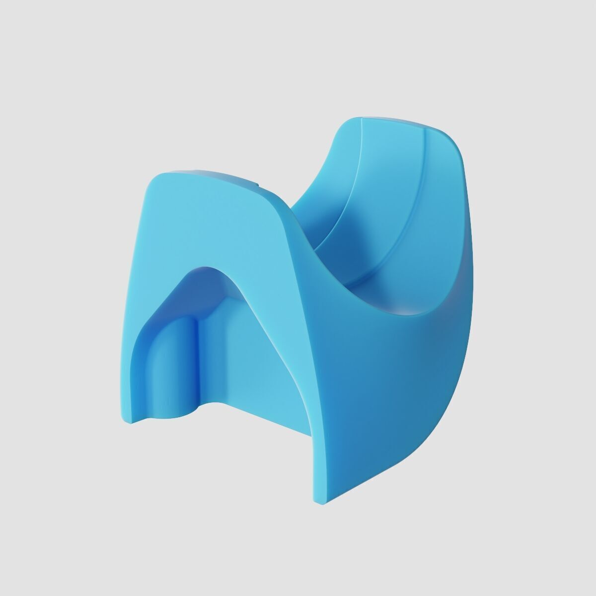 Hairdryer Holder 3D print model_1