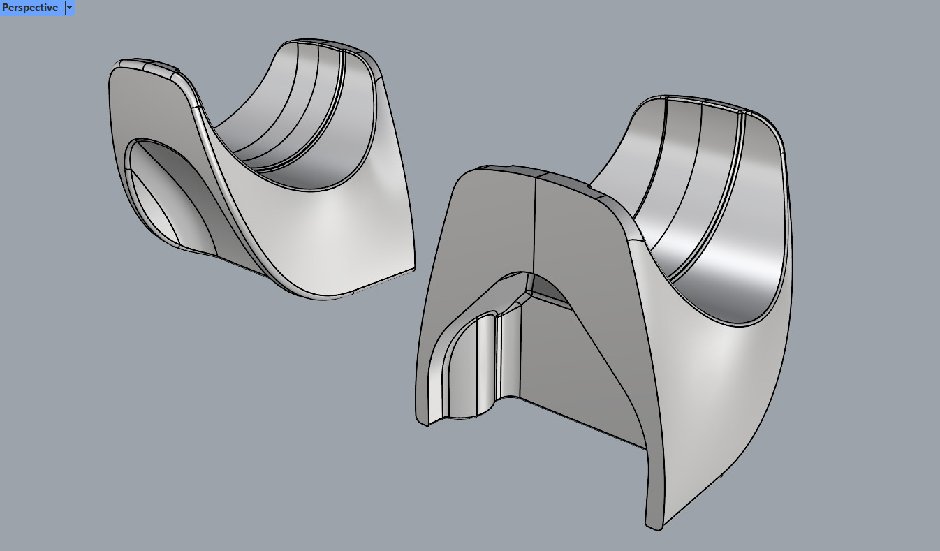 Hairdryer Holder 3D print model_4