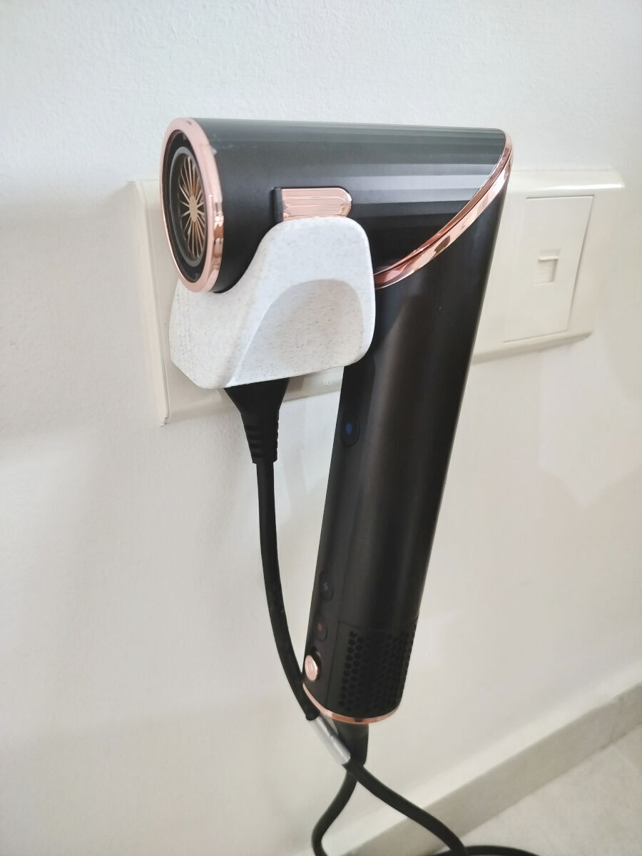 Hairdryer Holder 3D print model_7