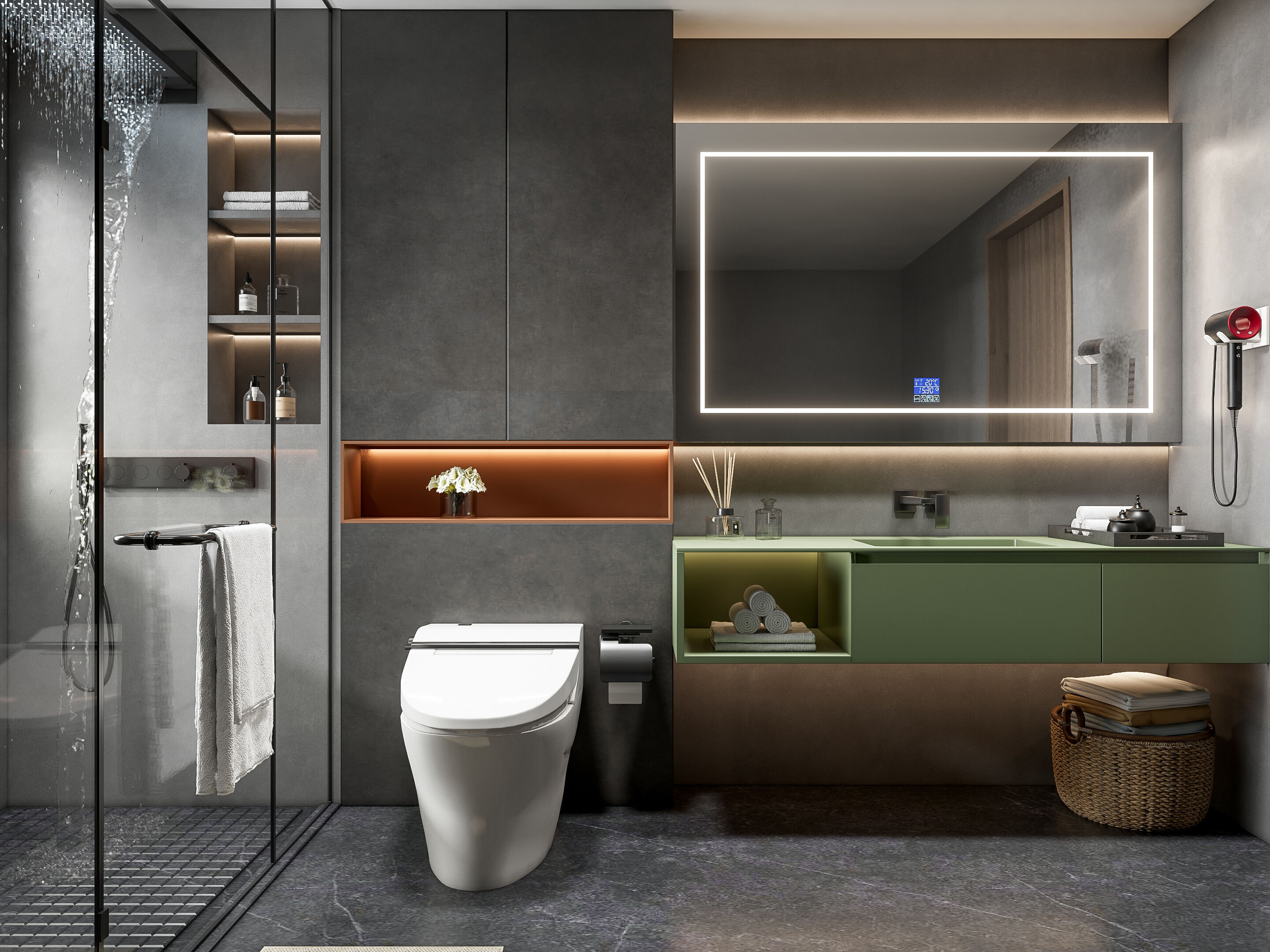 Bathroom 50 3D model_5