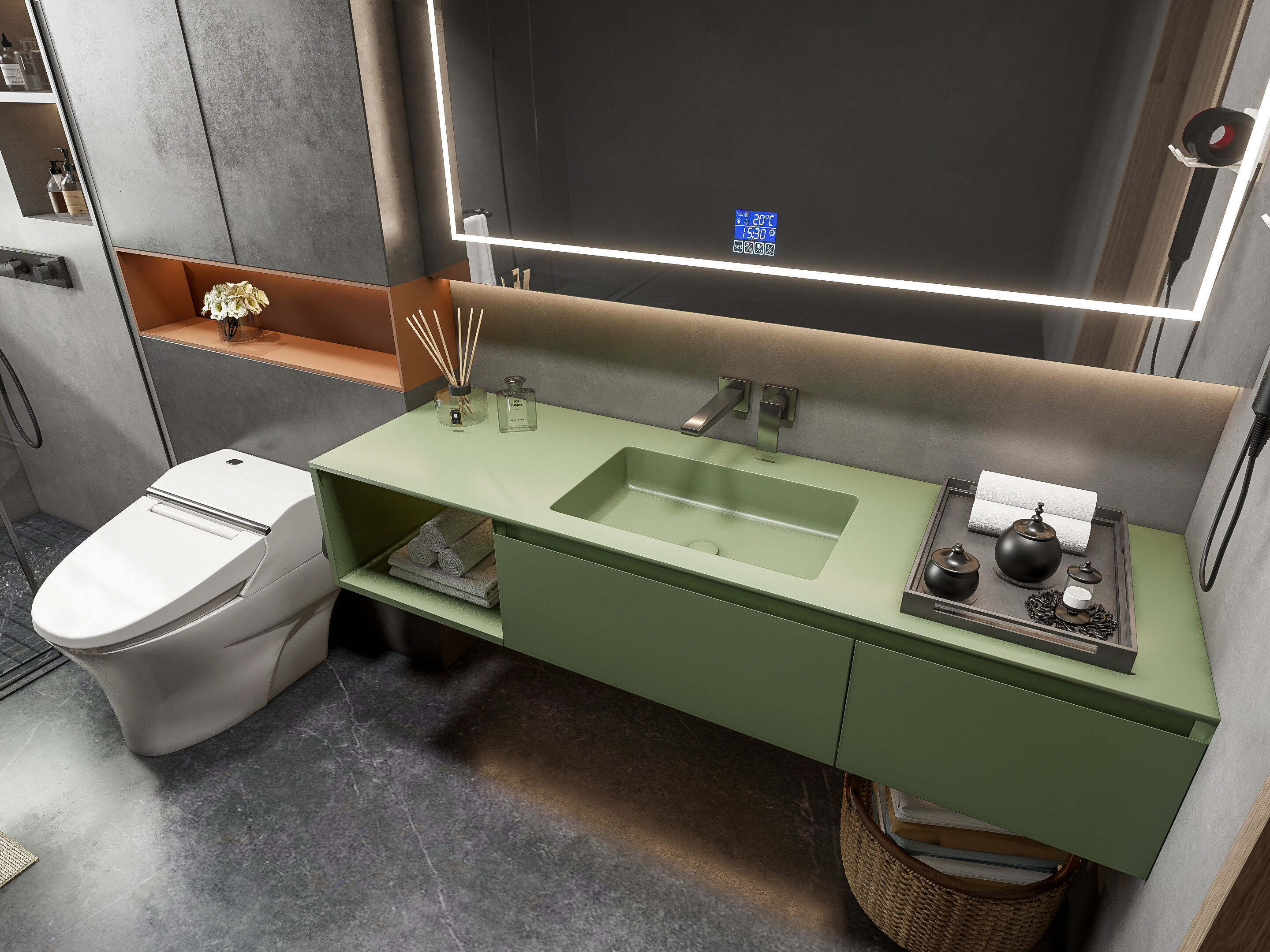 Bathroom 50 3D model_1