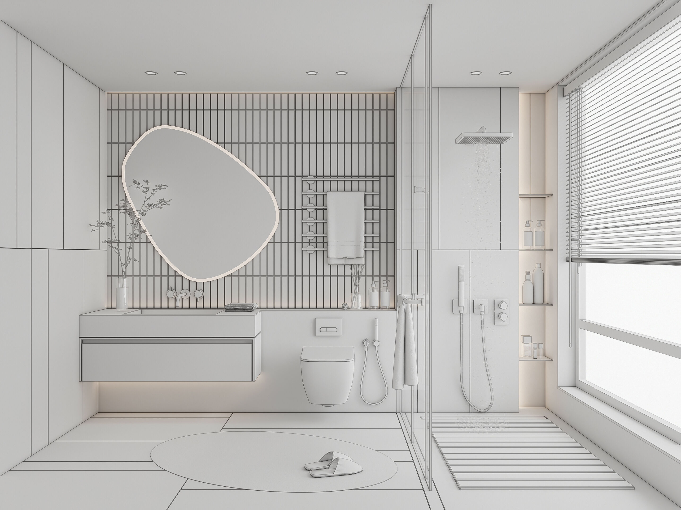 Bathroom 51 3D model_17