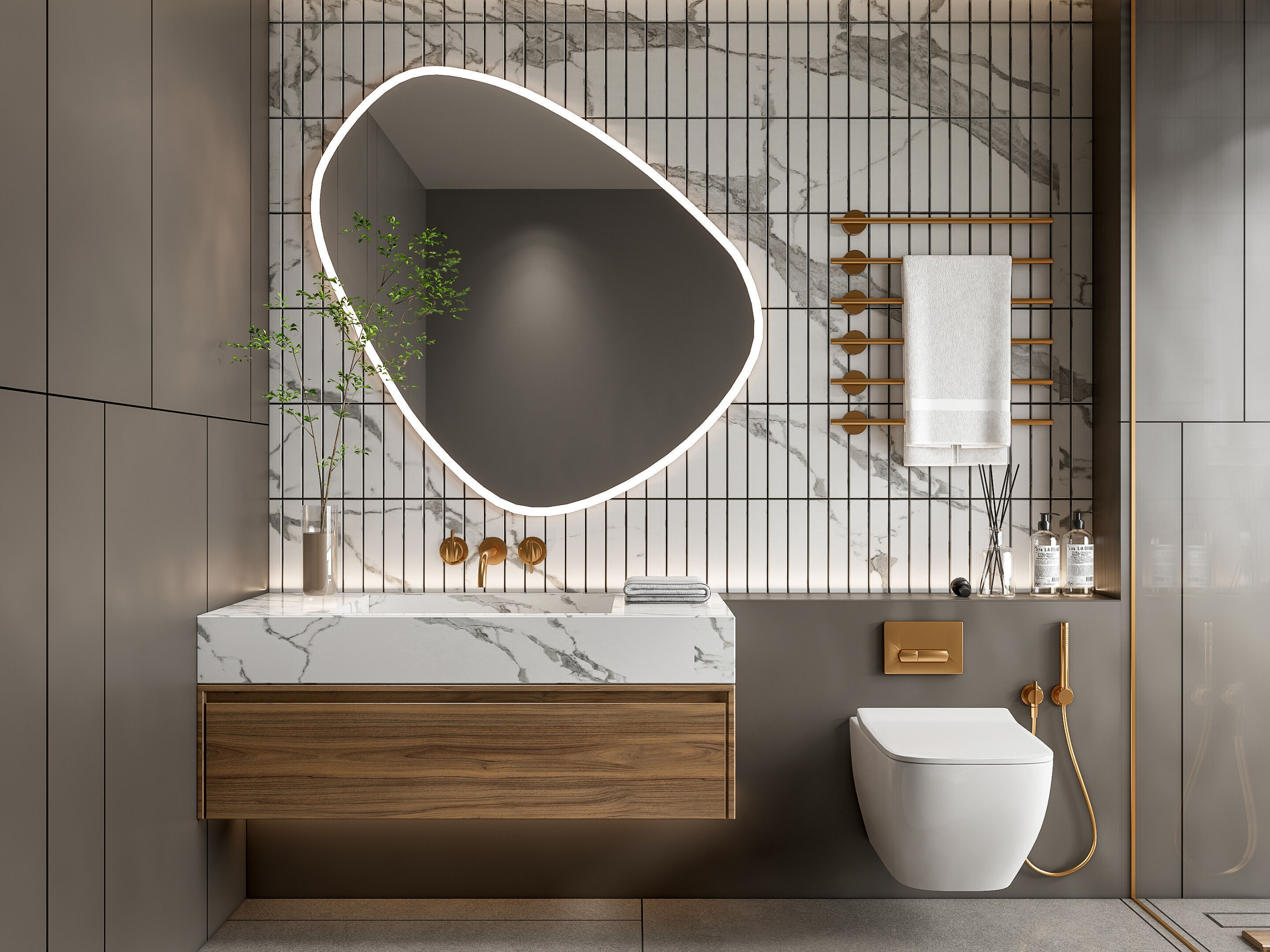 Bathroom 51 3D model_2