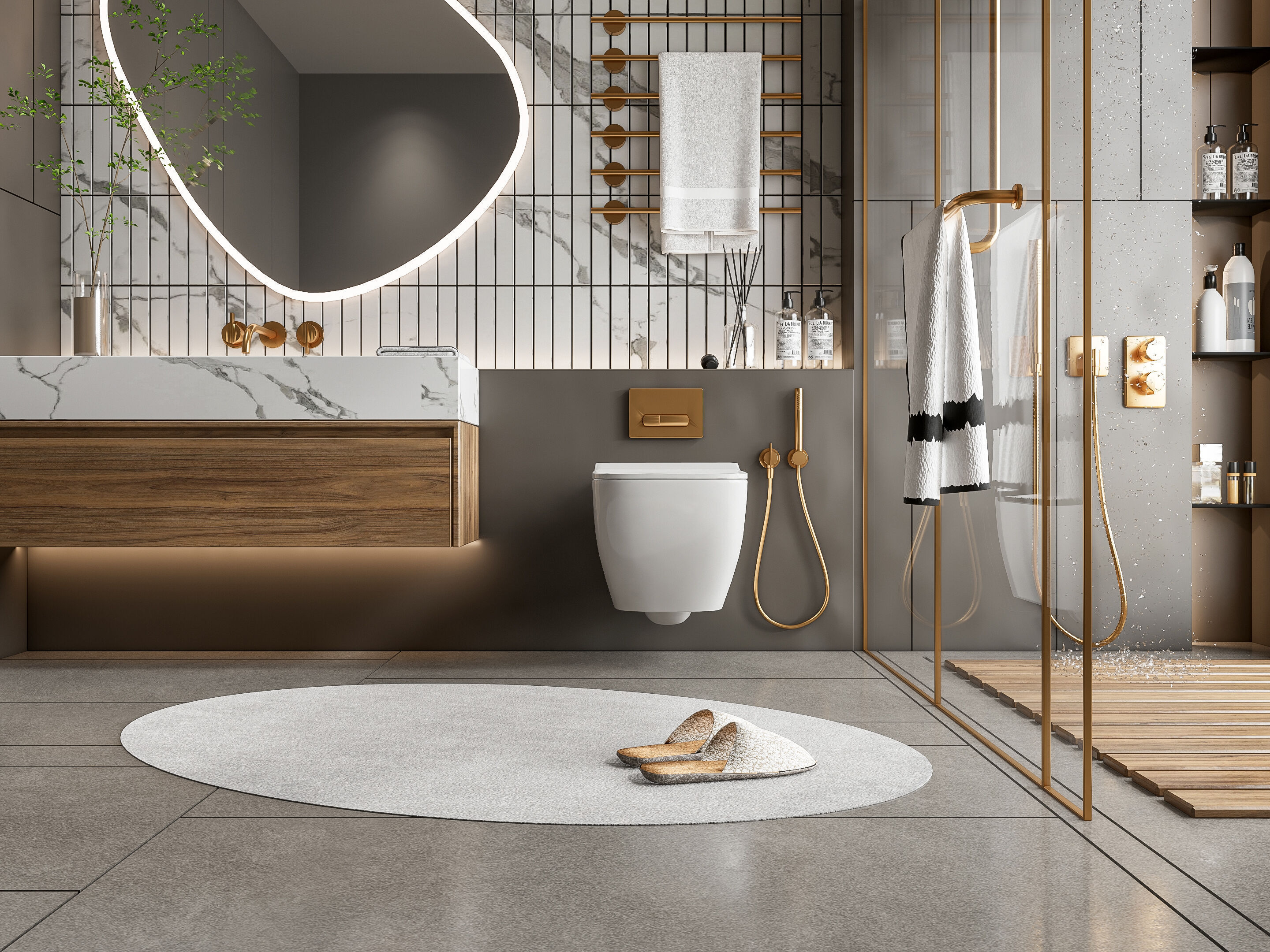 Bathroom 51 3D model_7