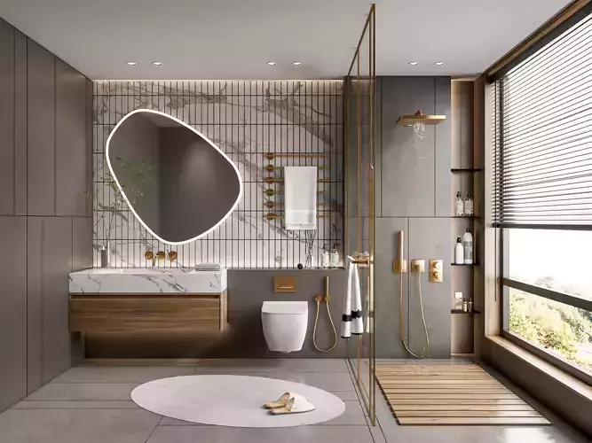 Bathroom 51 3D model