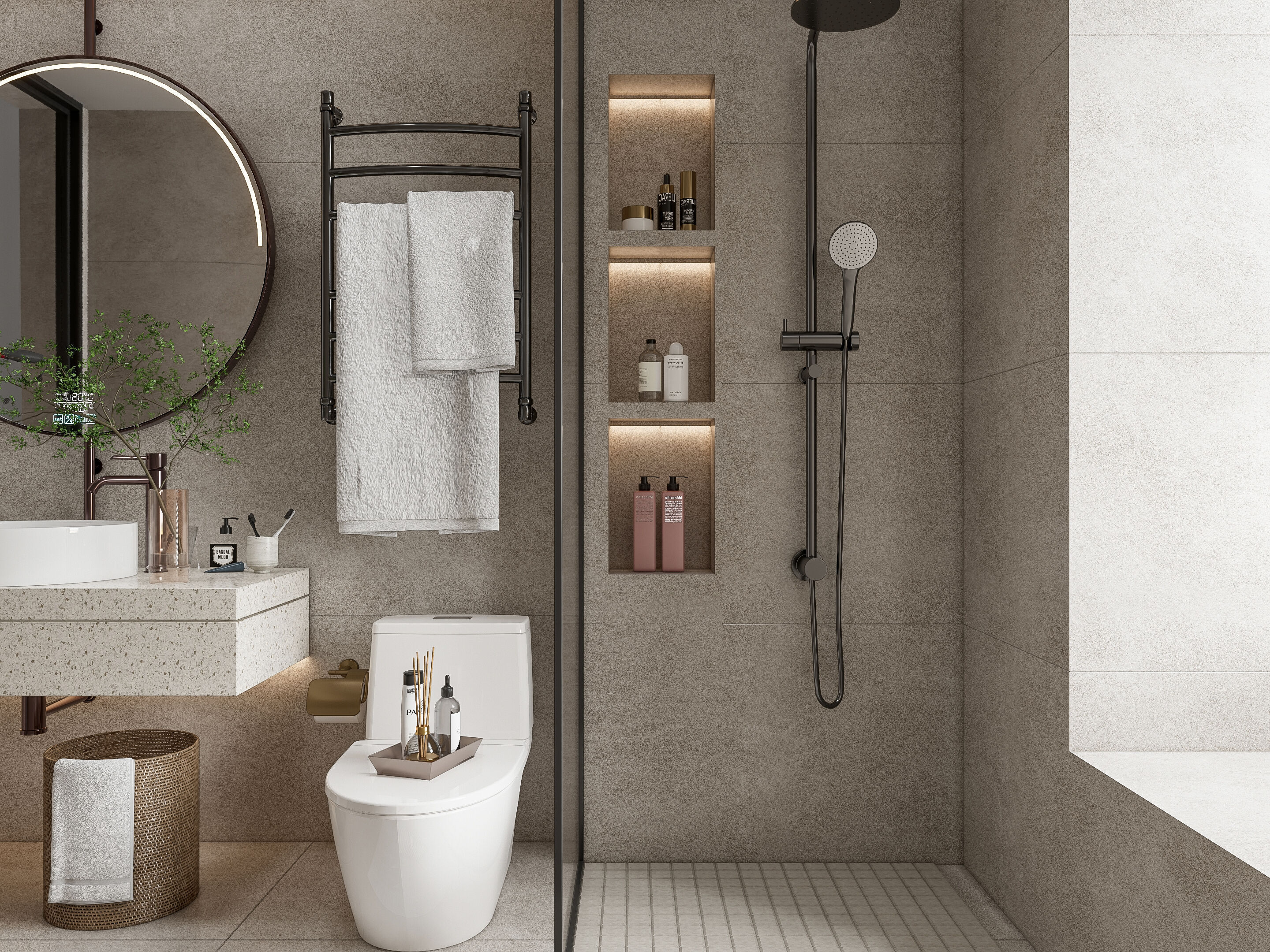 Bathroom 52 3D model_3