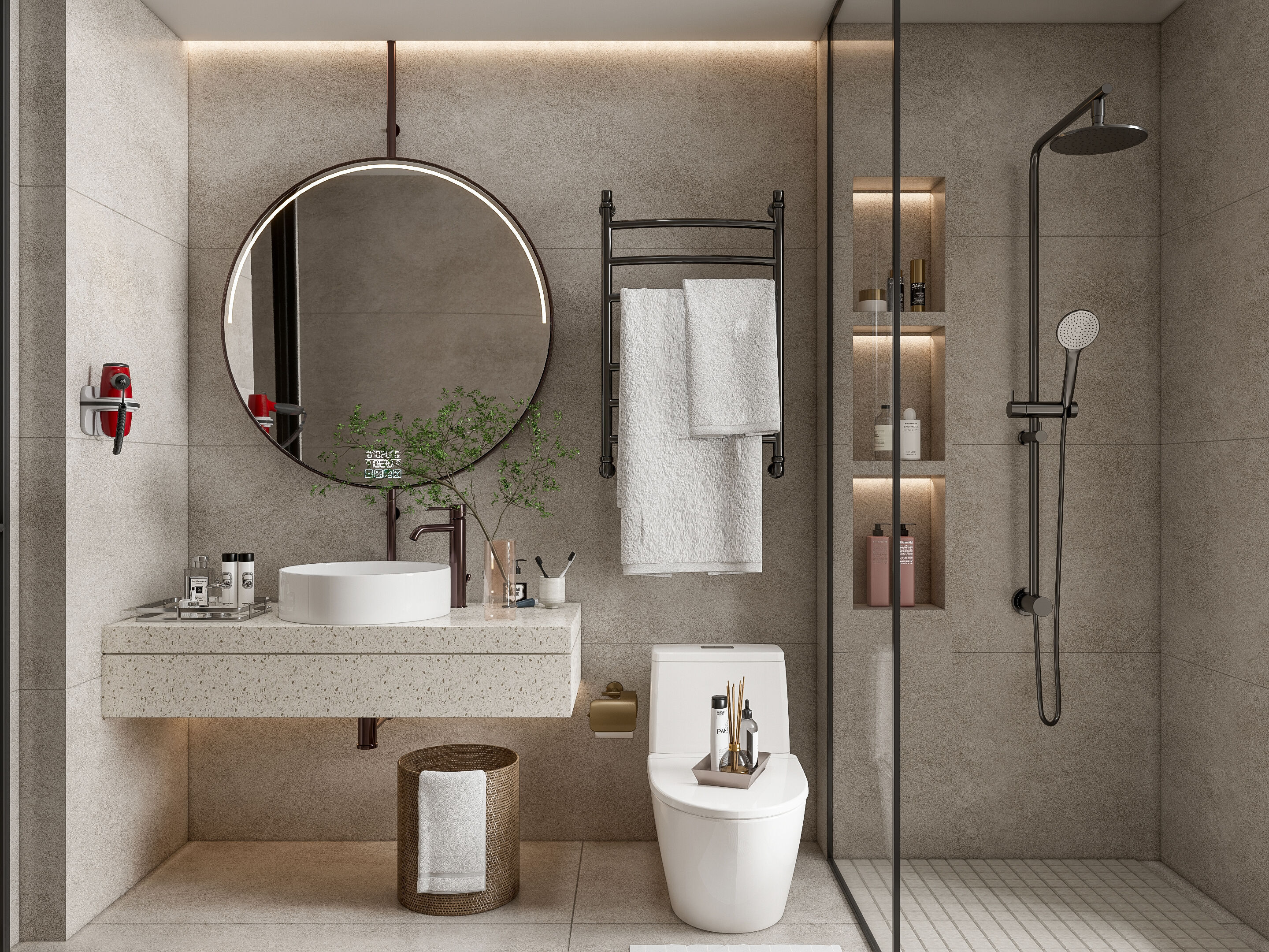 Bathroom 52 3D model_10