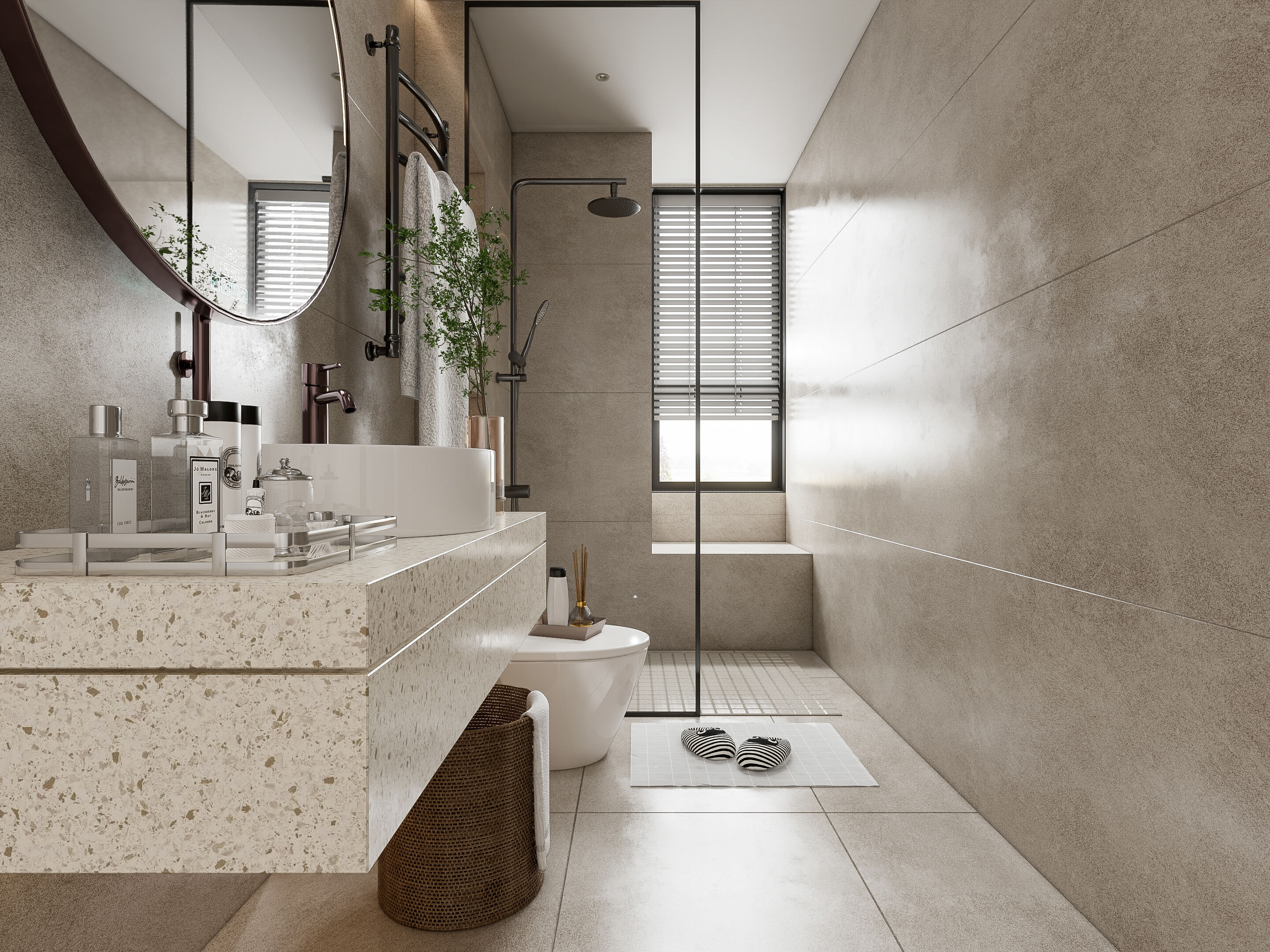 Bathroom 52 3D model_2