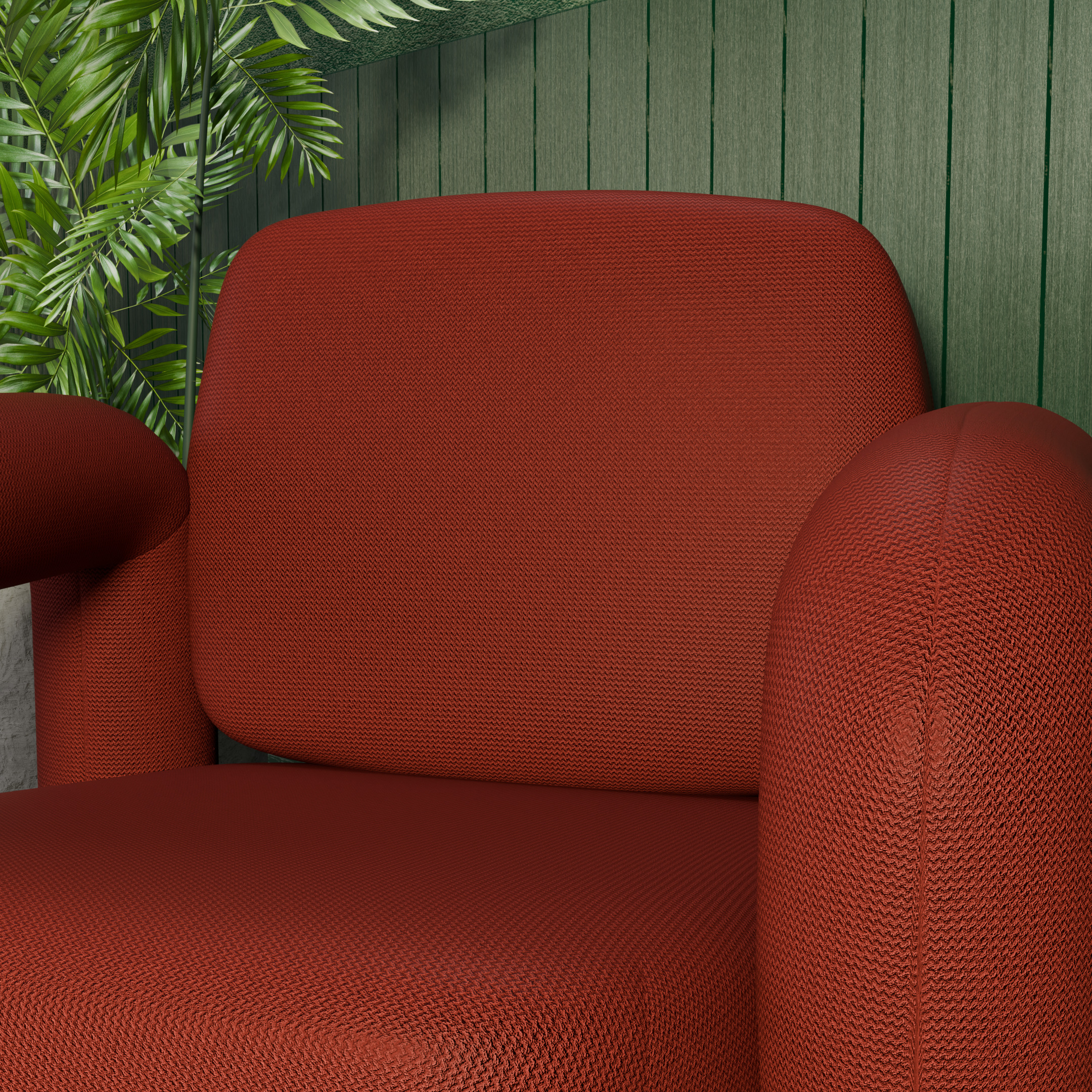 Archviz Single Seat 7 Basic Scene and Lighting 3D model_4